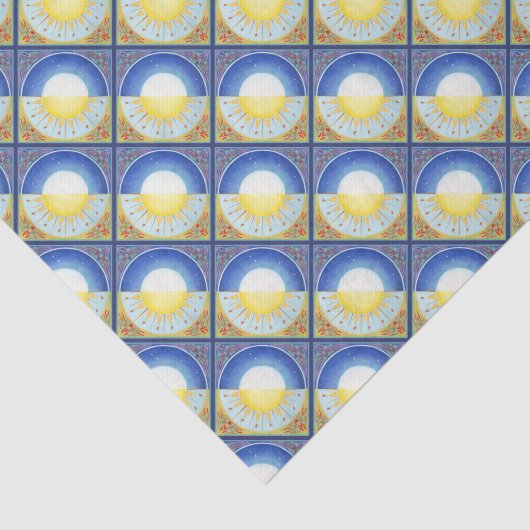 Keltisches Äquinoktikum Sun u. Mond-Seidenpapier Seidenpapier (Ausschnitt)