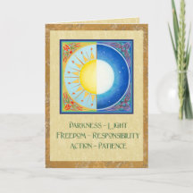 Keltisches Äquinoktikum Sun und Mond