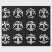 keltisches Baumumhüllungspapier Geschenkpapier (Flach)