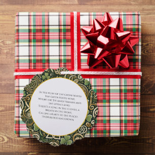 Keltisches Blüten-Ornament Karte