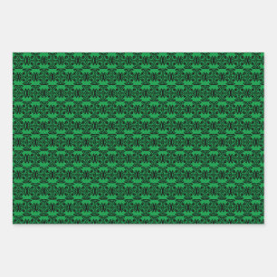 Keltisches Christliches Kreuz Geschenkpapier Set