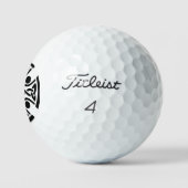 Keltisches Christliches Kreuz Golfball (Logo)