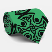 Keltisches Christliches Kreuz Krawatte (Gerollt)