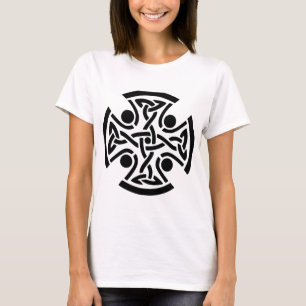 Keltisches Christliches Kreuz T-Shirt