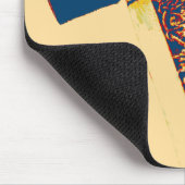 Keltisches Cross Grunge Mouse Pad Mousepad (Ecke)