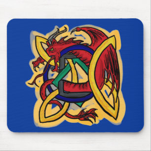 Keltisches Drache mousepad