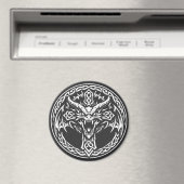Keltisches Drachen-Emblem von BurnsInHell Magnet (In Situ (Geschirrspüler))