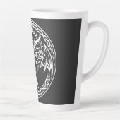 Keltisches Drachen-Emblem von BurnsInHell Milchtasse (Rechts)