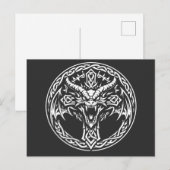 Keltisches Drachen-Emblem von BurnsInHell Postkarte (Vorne/Hinten)