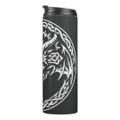 Keltisches Drachen-Emblem von BurnsInHell Thermosbecher (Nach rechts gedreht)