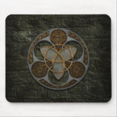 Keltisches Dreiheits-Schild Mousepad (Vorne)