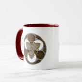 Keltisches Dreiheits-Schild Tasse (Vorderseite Links)