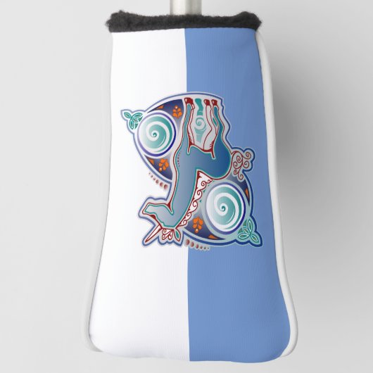 Keltisches Einhorn Golf Headcover (Rotieren 90)