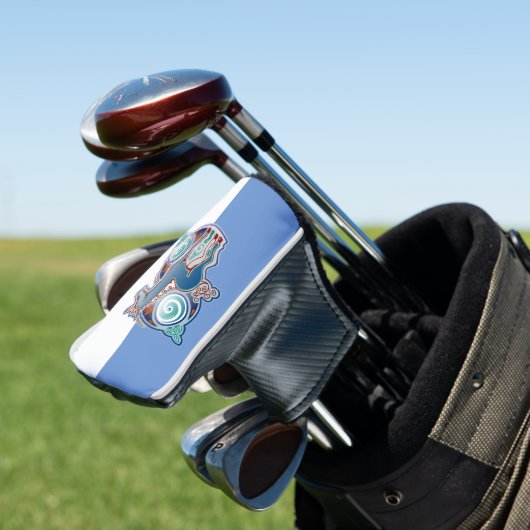 Keltisches Einhorn Golf Headcover (In Situ)