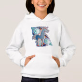 Keltisches Einhorn Hoodie (Vorderseite)