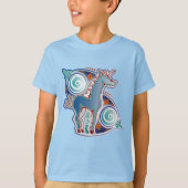 Keltisches Einhorn T-Shirt (Vorderseite)