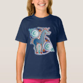 Keltisches Einhorn T-Shirt (Vorderseite)