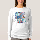 Keltisches Einhorn T-Shirt (Vorderseite)