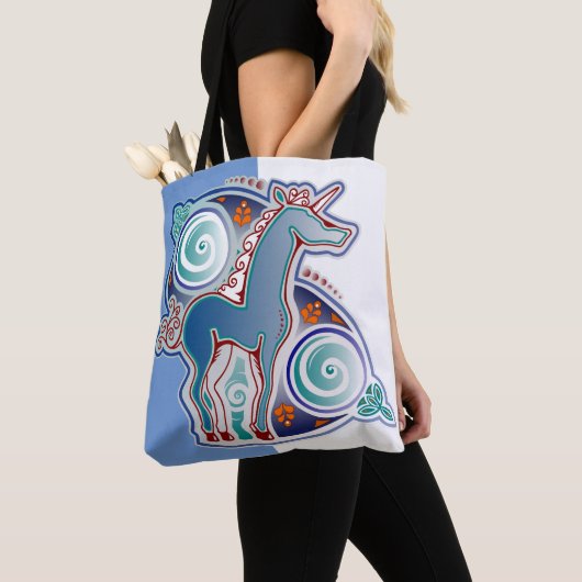Keltisches Einhorn Tasche (Von Nahem)