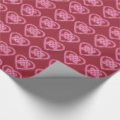 keltisches Herz Geschenkpapier (Ecke)