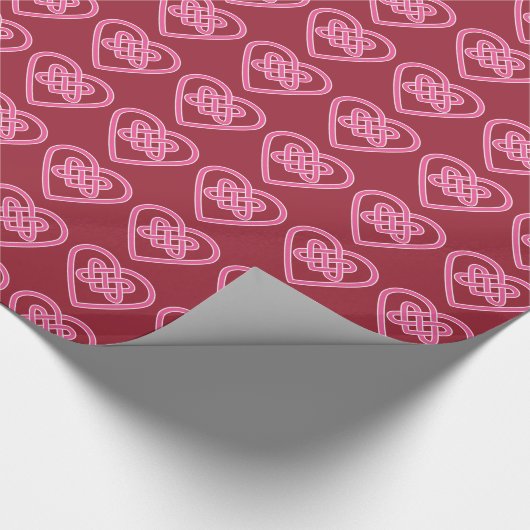 keltisches Herz Geschenkpapier (Ecke)