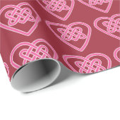keltisches Herz Geschenkpapier (Rolleneckpunkt)