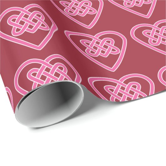 keltisches Herz Geschenkpapier (Rolleneckpunkt)