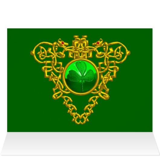 KELTISCHES HERZ, Orange DES SAINT PATRICK (Innenansicht Horizontal (Oben))