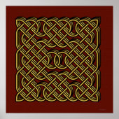 keltisches Herz Poster (Vorne)