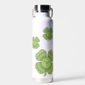 keltisches Kleeblatt Trinkflasche (Vorne)