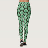 Keltisches Knoten-Kleeblatt Erin gehen Bragh Leggings (Rückseite)