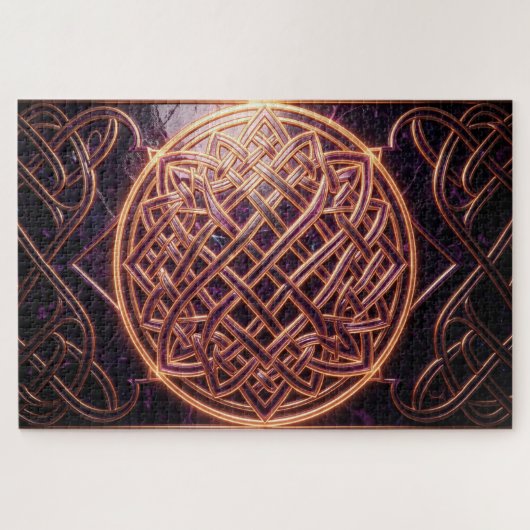 Keltisches Knoten-Puzzle Puzzle (Horizontal)
