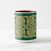 Keltisches Knotenfriesmuster Tasse (Zentrum)