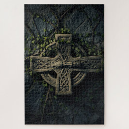Keltisches Knotenkreuz-Jigsaw-Puzzle Puzzle