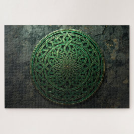 Keltisches Knotenmandala-Puzzle Puzzle