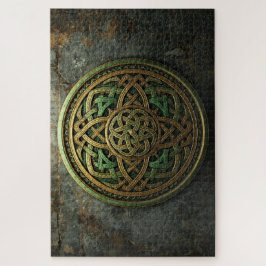 Keltisches Knotenmandala-Puzzle Puzzle