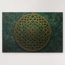Keltisches Knotenmandala-Puzzle Puzzle