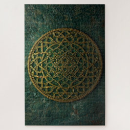 Keltisches Knotenmandala-Puzzle Puzzle