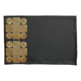 Keltisches Knüpfarbeit-Kreuz Kissenbezug