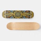 Keltisches Kompass-Skateboard Skateboard (Horizontal)