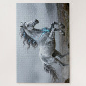 Keltisches Krafttier Pferd Puzzle (Vertikal)