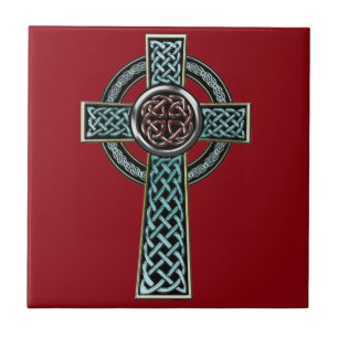 Keltisches Kreuz 2 Fliese