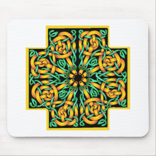 Keltisches Kreuz 2 Mousepad