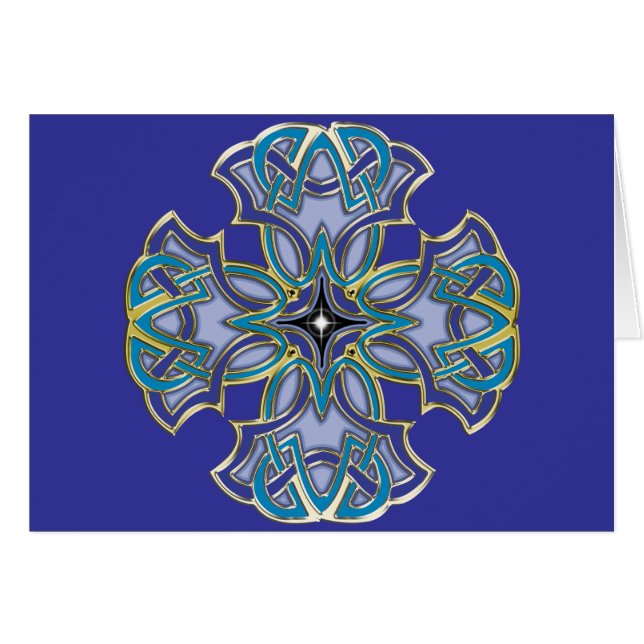 Keltisches Kreuz 5 (Vorderseite (Horizontal))