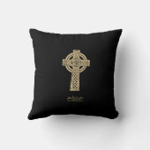 "Keltisches Kreuz - Eire" Kissen (Rückseite)