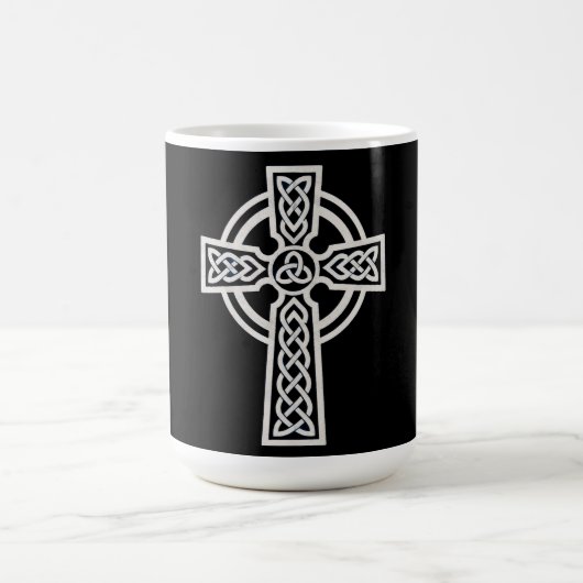 Keltisches Kreuz Kaffeetasse (Mittel)