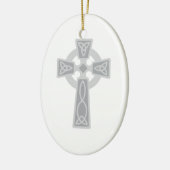 Keltisches Kreuz Keramikornament (Links)