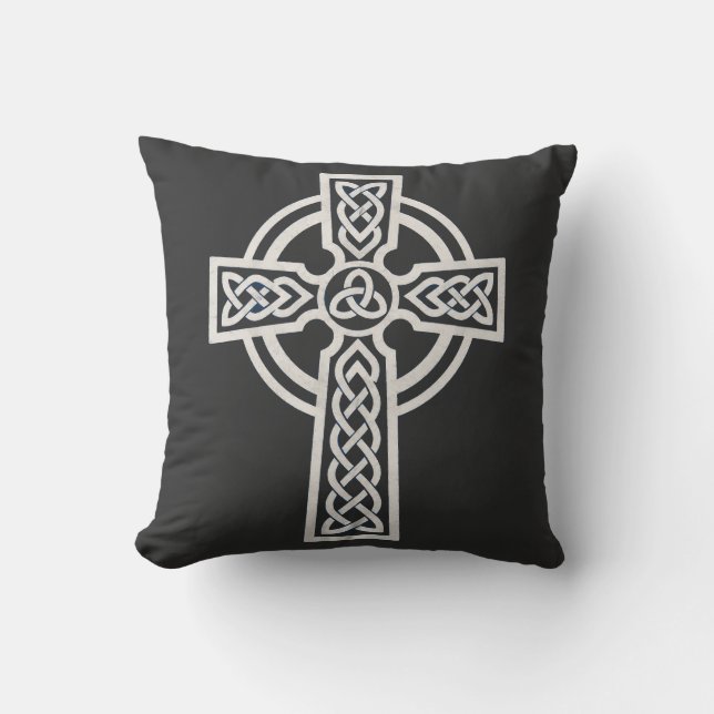 Keltisches Kreuz Kissen (Vorderseite)