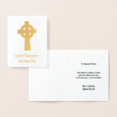 Keltisches Kreuz - mit tiefsten Wünschen des Beile Folienkarte (Anzeige)