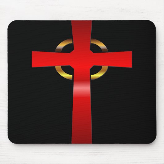Keltisches Kreuz Mousepad (Vorne)